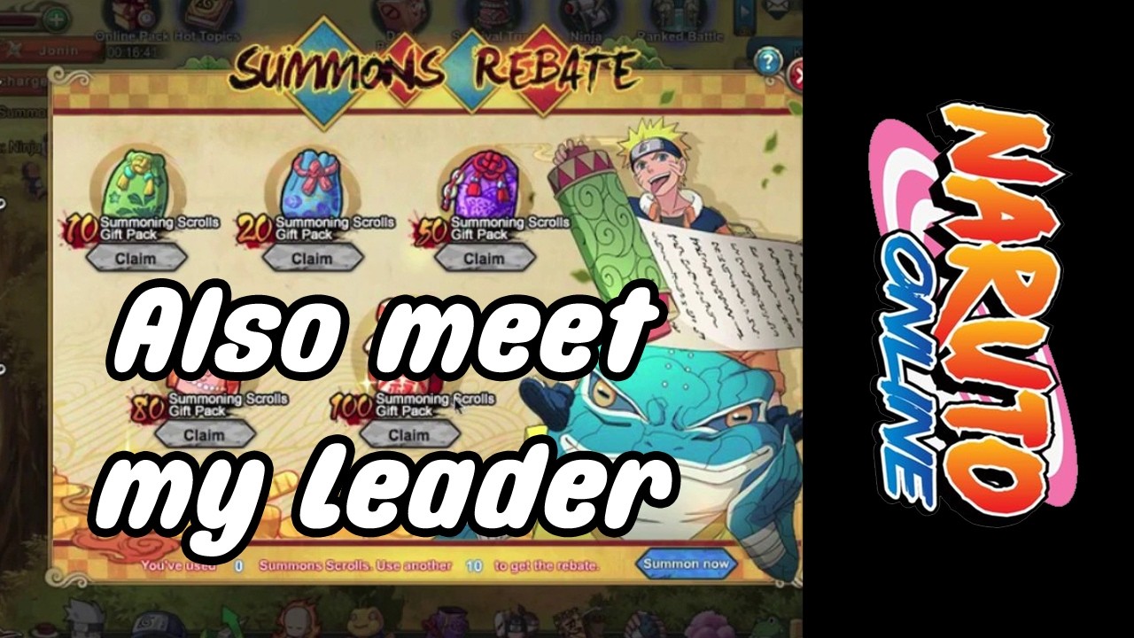 Naruto Online 500+ Summon Pull Rebate Feb 2026 #narutoonline