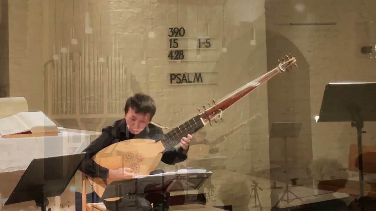 Kapsperger  - Toccata    Theorbo, Lute, テオルボ, リュート
