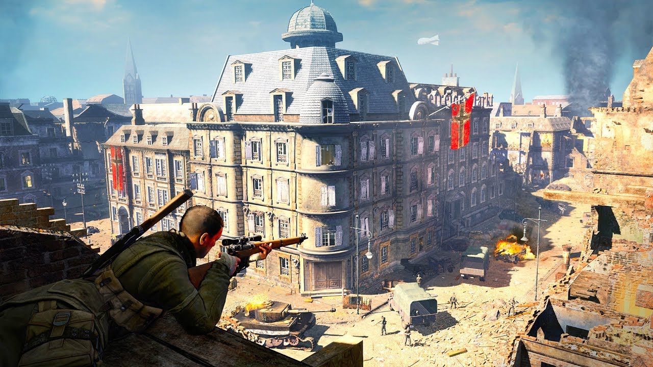 Sniper Elite V2 Remastered Gameplay (PC HD) [1080p60FPS]