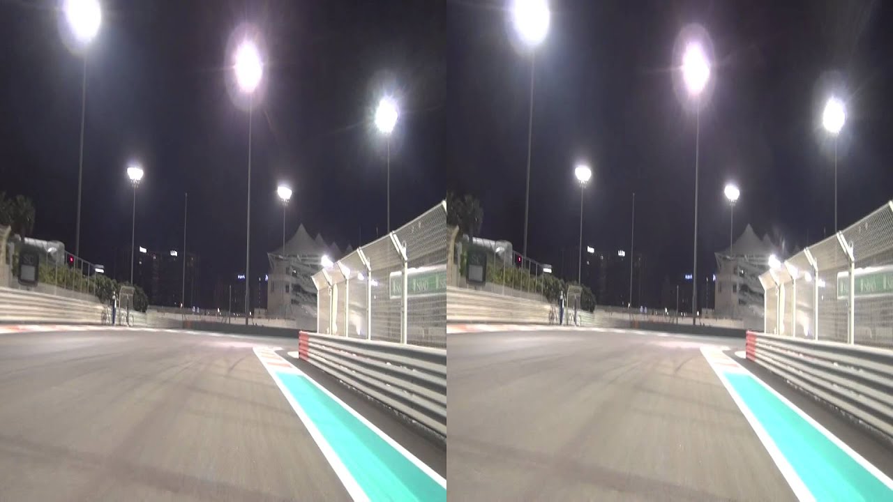 Train YAS - Cycling on th Formula 1 Yas Marina Racing Circuit, ABU DHABI (3D)