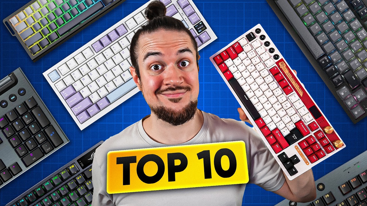 TOP 10 des MEILLEURS CLAVIERS GAMER 2025