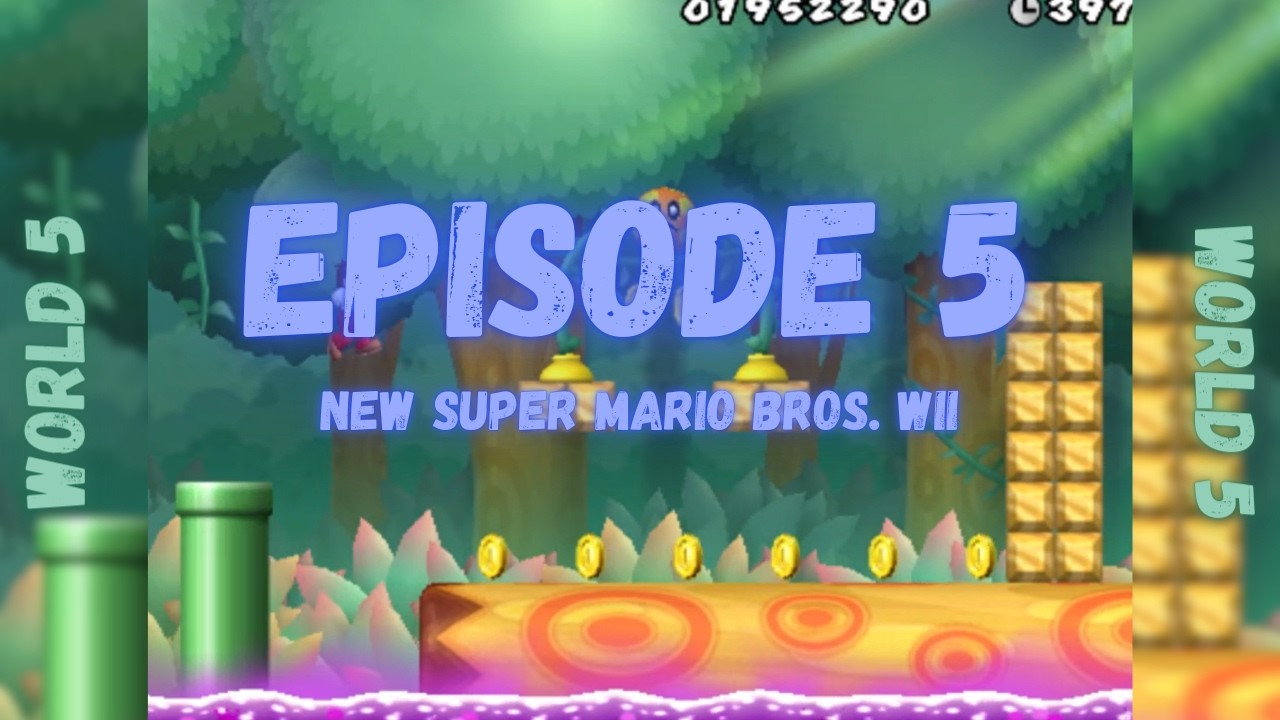 New Super Mario Bros. Wii | World 5 | Episode 5