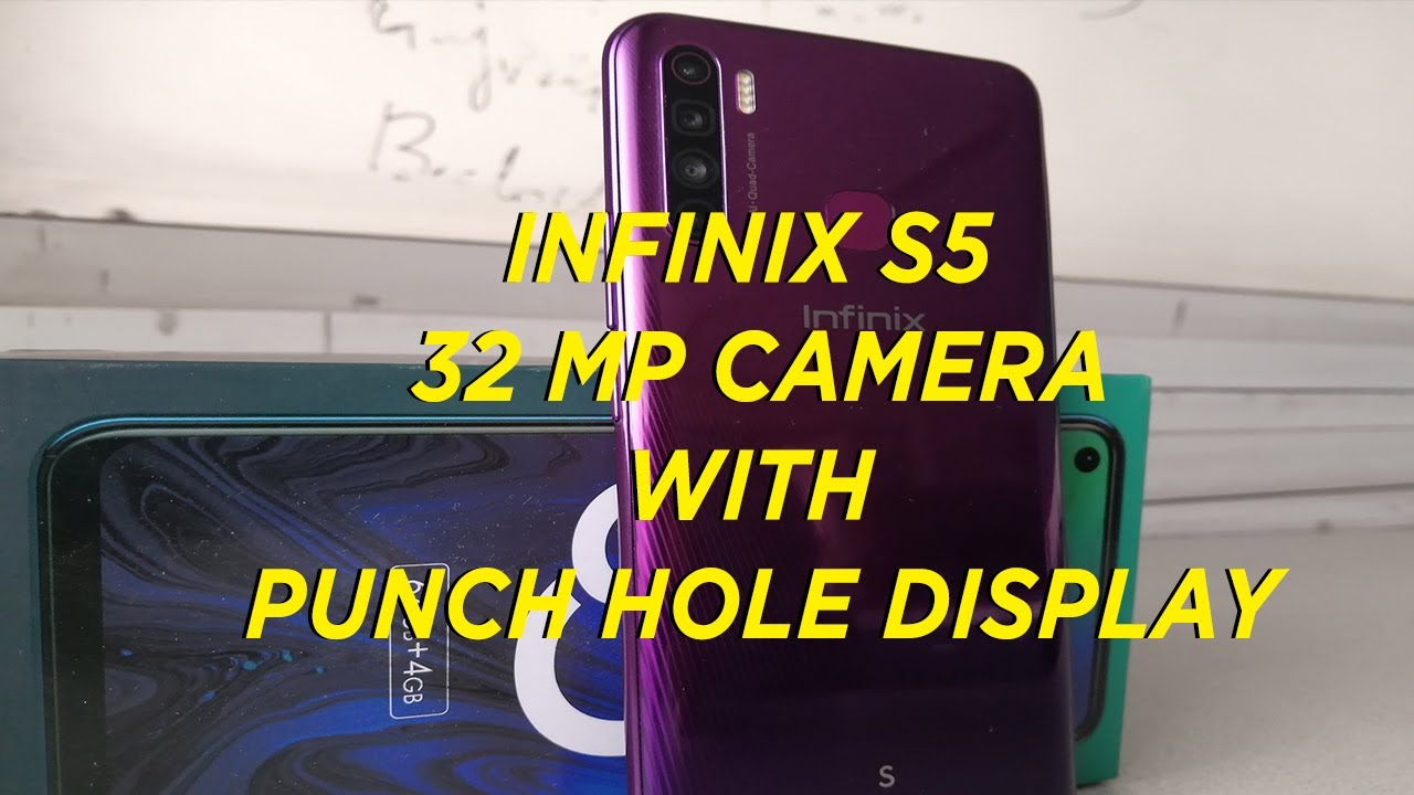 Infinix S5 &mdash; телефон с 32-мегапиксельной камерой для селфи и дисплеем с отверстием под фронтальную камеру