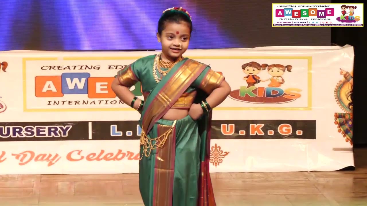 Lallati Bhandar Dance Annual Day 2026  Awesome Kids International Preschool Kurla
