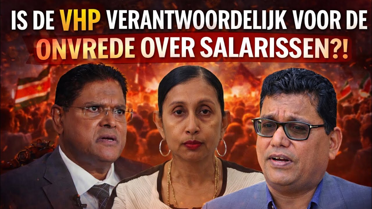 Is de VHP Verantwoordelijk voor de Salaris-Onvrede in Suriname? | PG Verdient 1 MILJOEN?!