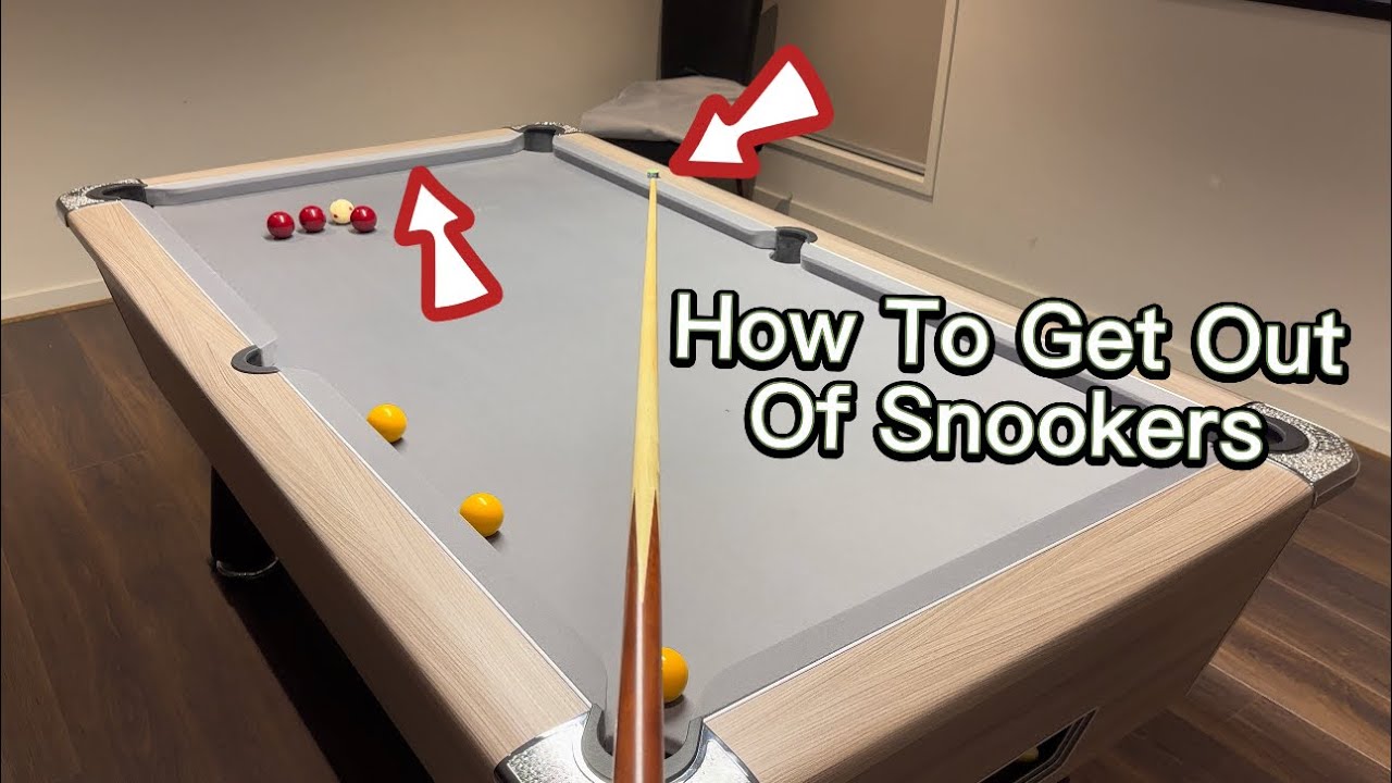 HOW TO GET OUT OF SNOOKERS | 8Ball | Michael Scerri