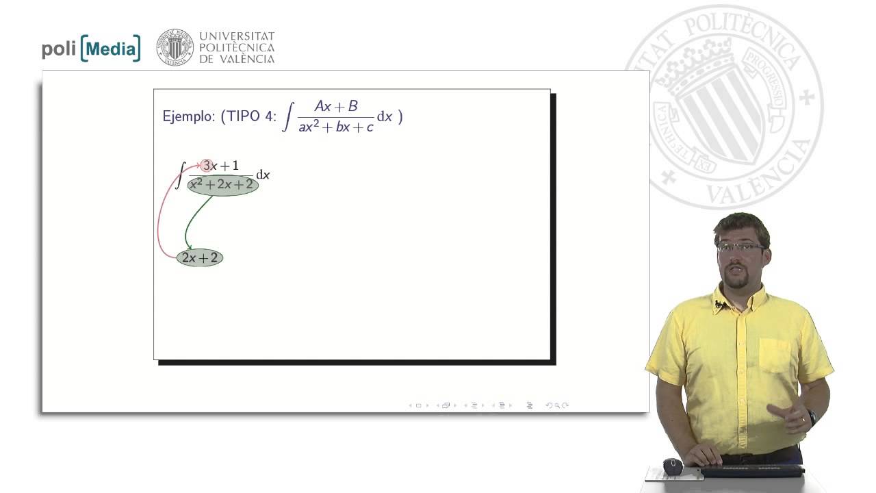Primitivas de Funciones Racionales II | 13/21 | UPV