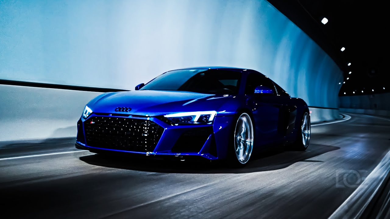 AJ's Audi R8 V10 Miami Tunnel Run | 4K