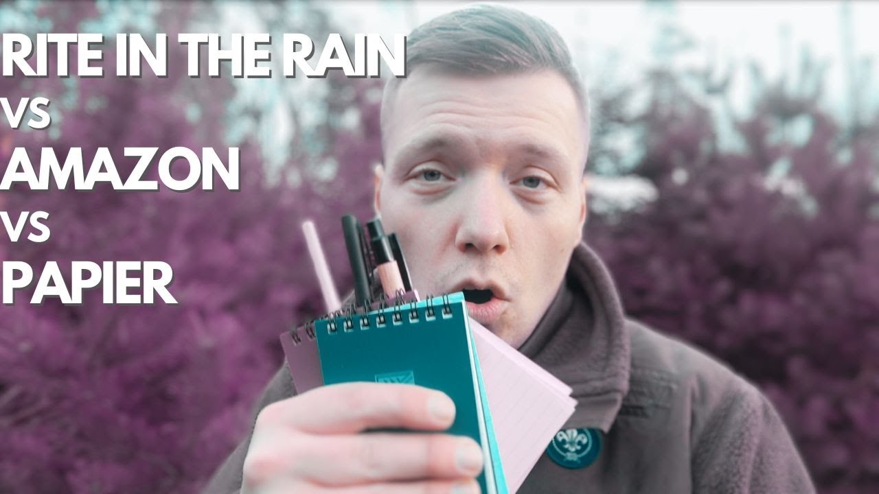 Der gro&szlig;e Outdoor Notizbuch Test - Halten sie, was sie versprechen?