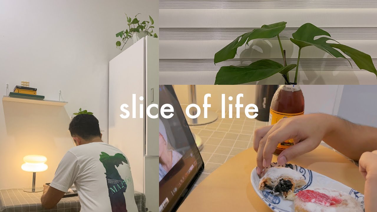 unboxing home decors, desk makeover, work life balance 🍃💸