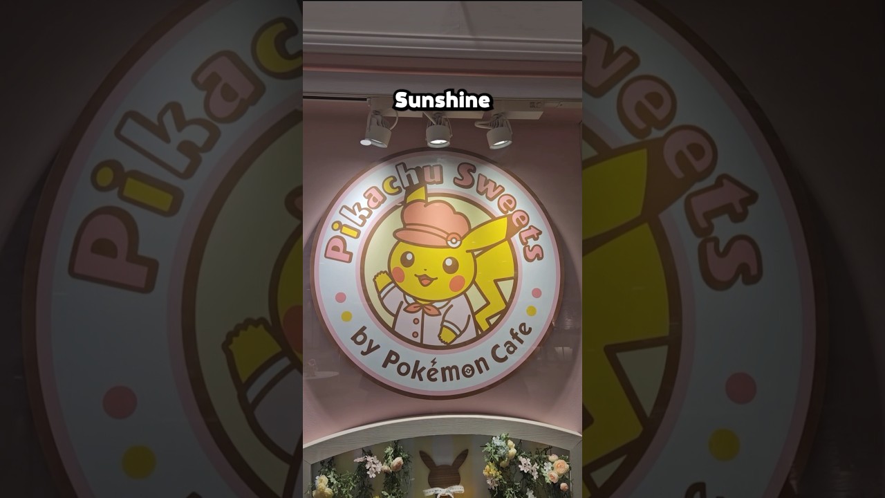 Let's look at the Pikachu Sweets Cafe in Tokyo, Japan! #nintendo #pokemon #japan #pikachu
