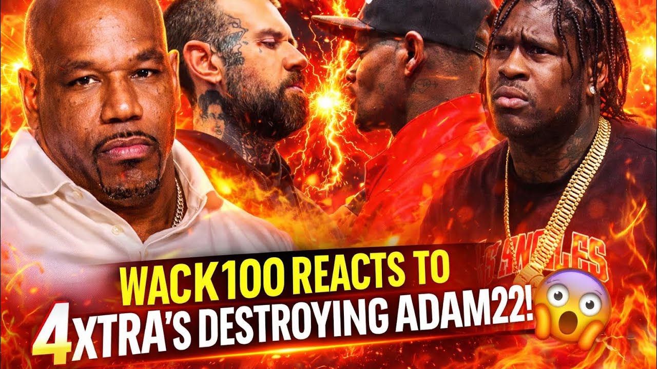 🔥 Wack 100 Reacts as 4xtra COOKS Adam22 After Brutal 1st Round Boxing Embarrassment‼️😳👀