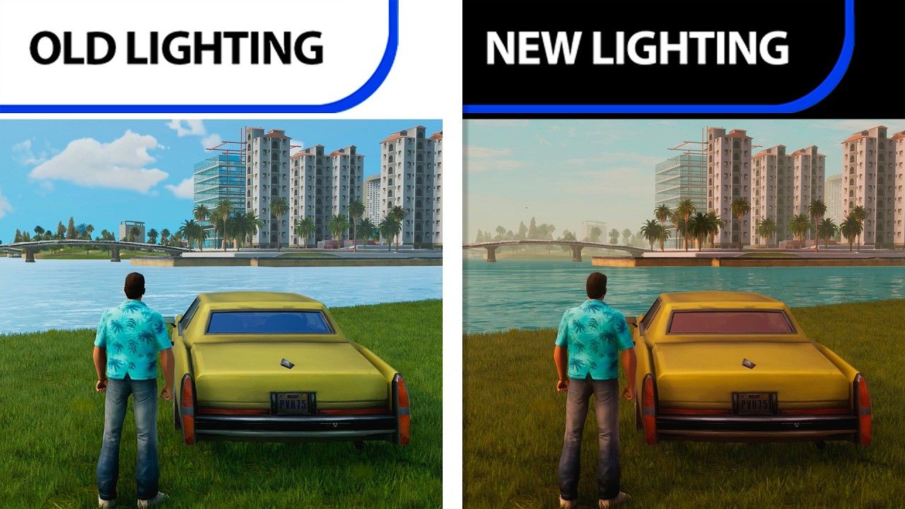 GTA The Trilogy | Old Lighting VS New Lighting | Patch Graphics Comparison