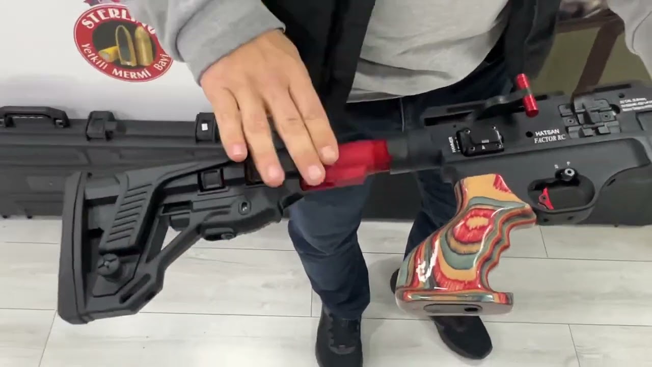 HATSAN FACTOR  RC RED PCP YİVLİ HAVALI TÜFEK
