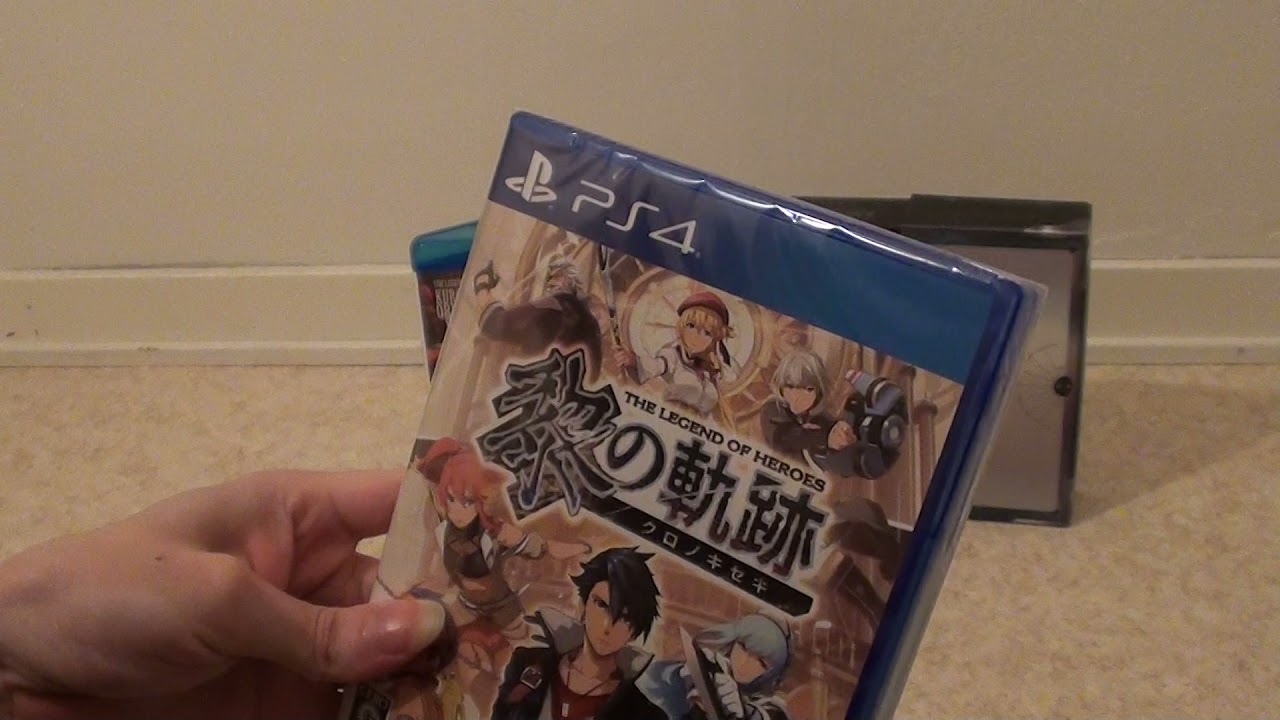 The Legend of Heroes: Kuro no Kiseki - Spriggan Edition unboxing