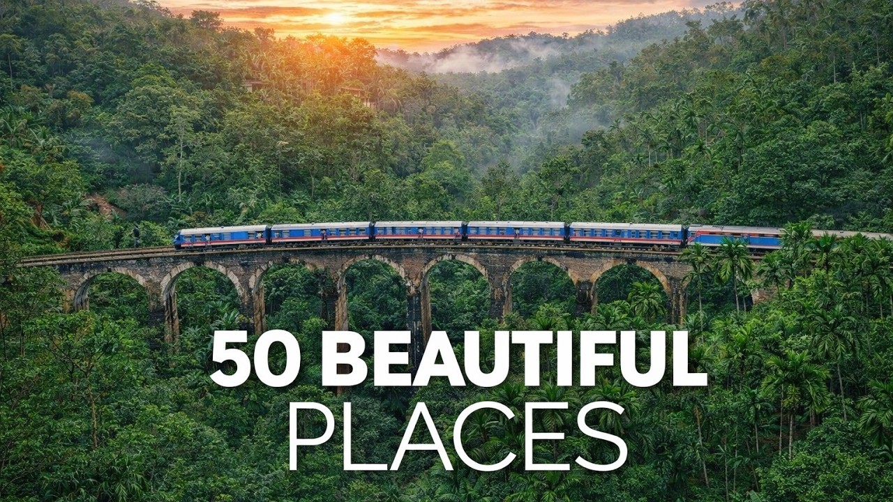 50 Most Beautiful Places on Earth 🌍 | Incredible 4K Travel Destinations You Must