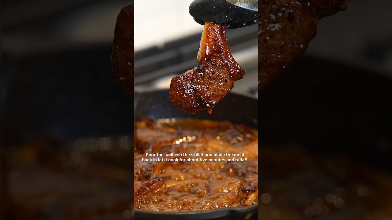 Reupload - Spicy Honey Lamb Chops! #recipe #foodblogger #easyrecipe #lambchops #dinner #recipe