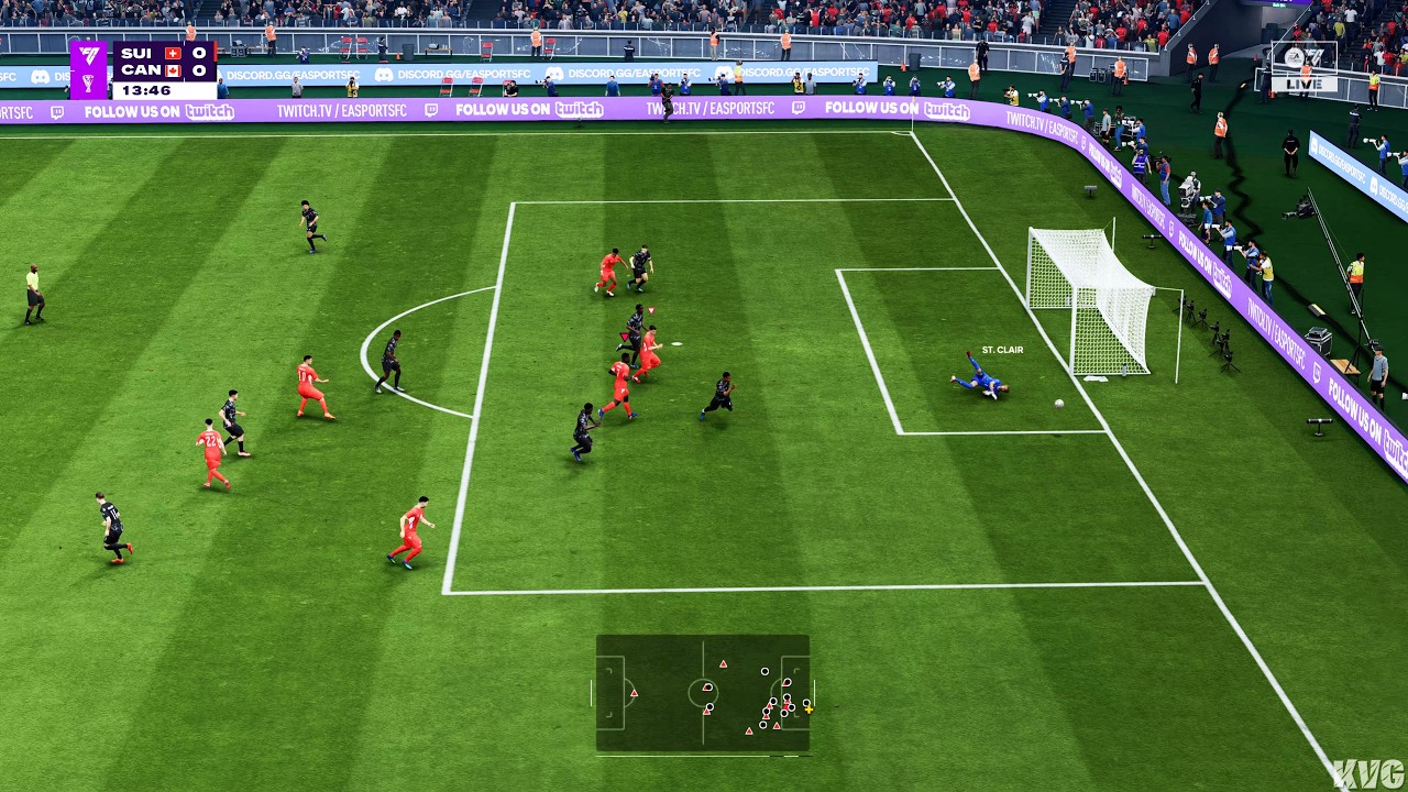 EA SPORTS FC 26 - Игра всего мира - Швейцария против Канады - Геймплей (PS5 UHD) [4K60FPS]