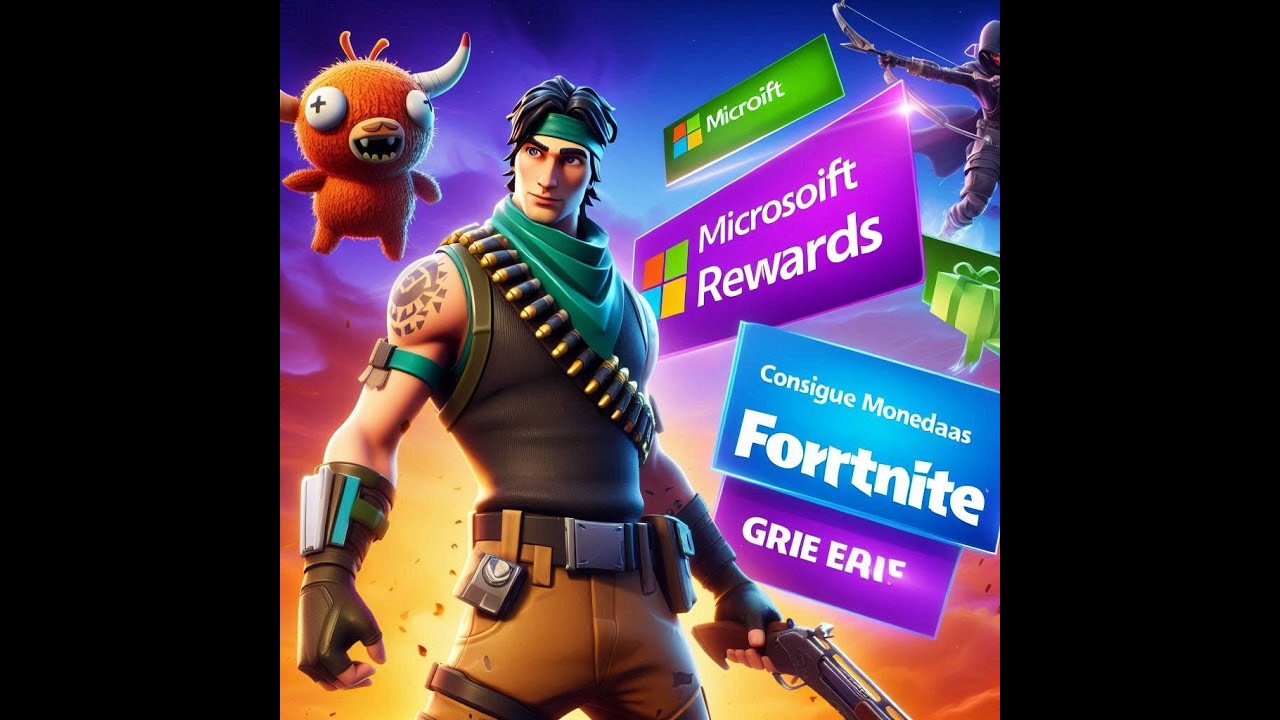 ¡Consigue Monedas y Pavos GRATIS para Fortnite con Microsoft Rewards! 🌟