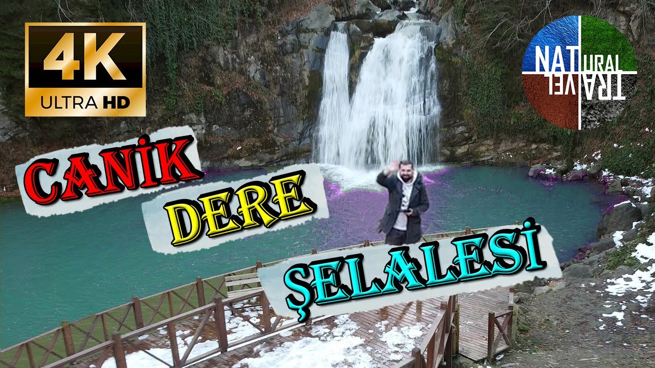 Canikdere Şelalesi - Tonya Fol Deresi Şelalesi - [4 K] ( Nat Gezi #24 )