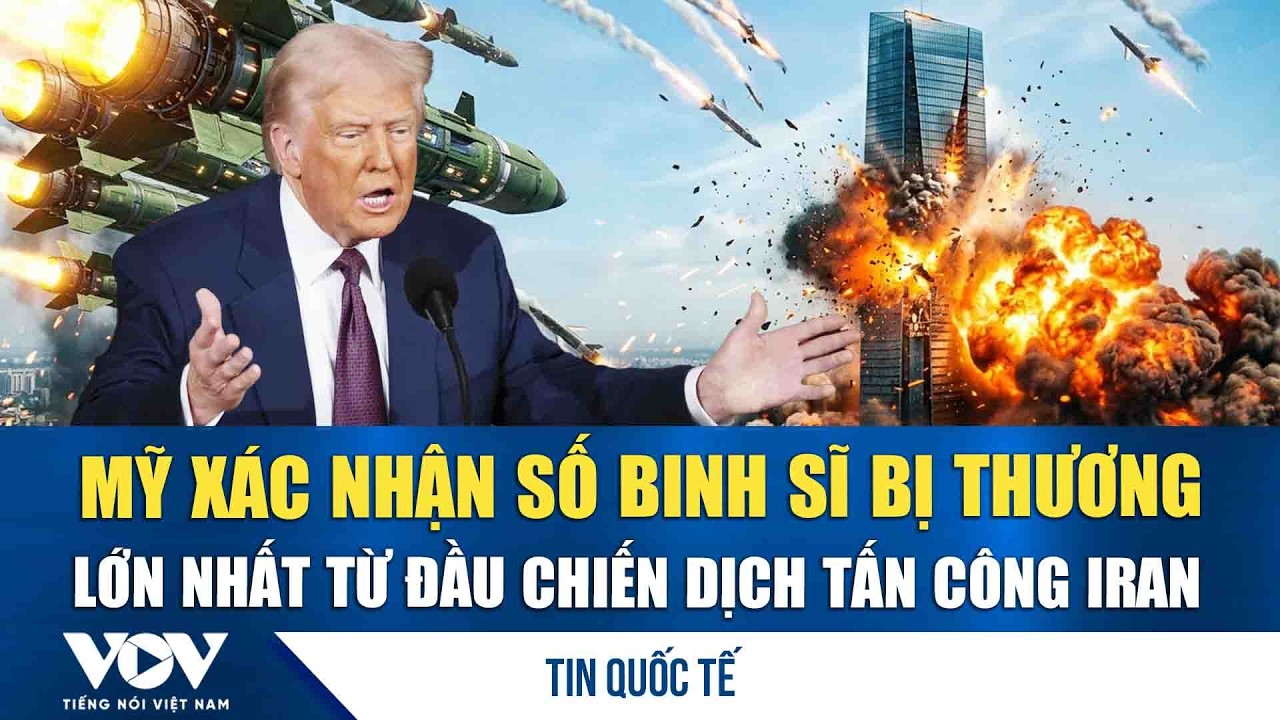 Sốc: Mỹ thừa nhận hơn 200 binh sĩ Mỹ bị thương sau loạt tấn công dữ dội từ Iran | VOV