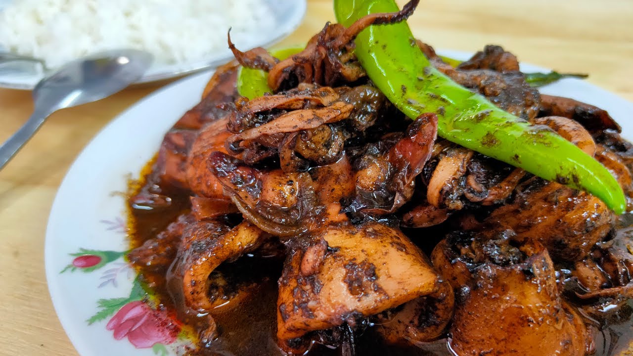 ADOBONG PUSIT | The Best Version & Easy Way to Cook
