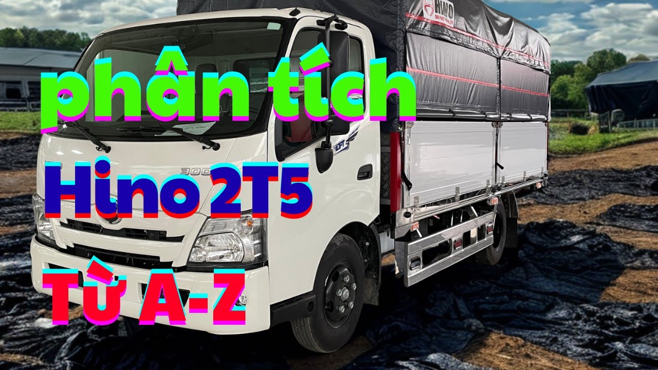 Xe Hino 2.5 Tấn | 2t5 Mui Bạt Nh&ocirc;m | Xzu710 | #tragop, #hino2t5, #muibatnhom, #phutunghino, #baohanh