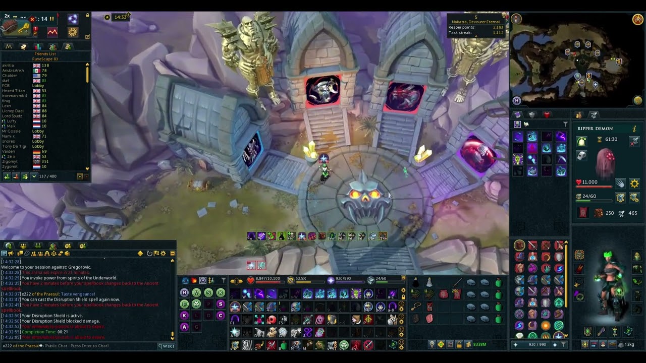 Greg T90 5 min Example Kills