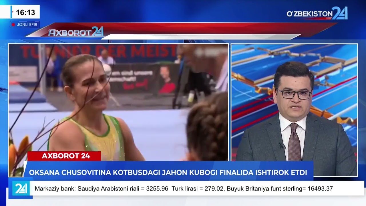 Oksana Chusovitina Kotbusdagi jahon kubogi finalida ishtirok etdi I Axborot 24 (23.02.2026)