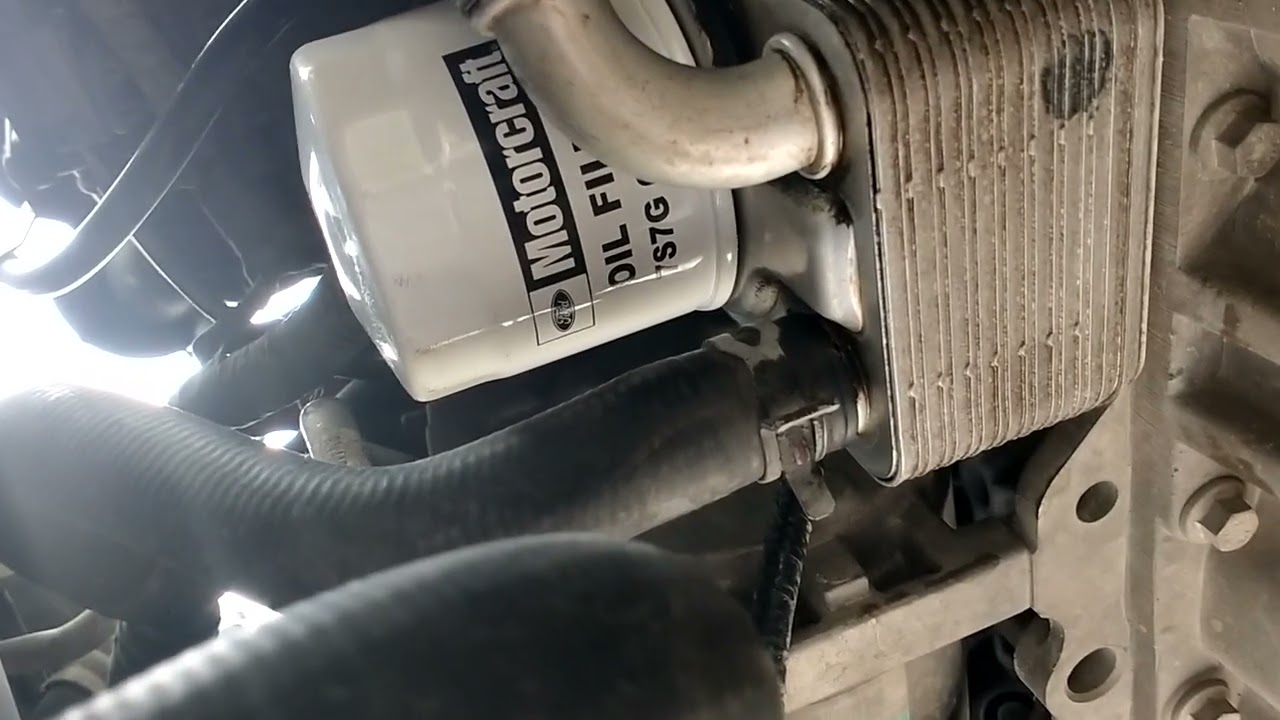 ถ่ายน้ำมันเครื่อง Ford fiesta เครื่อง 1.5(ตอนที่4)