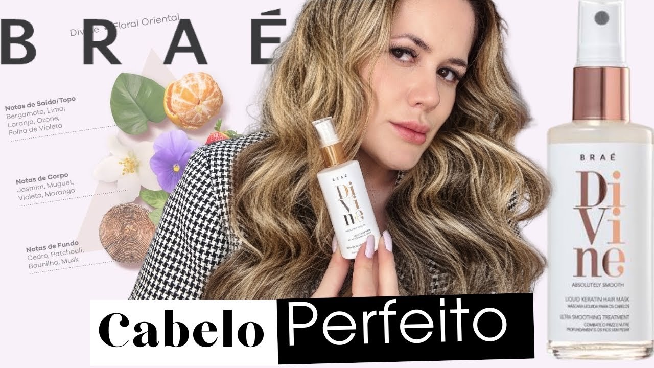 Máscara Líquida Divine Braé | Cabelo de Festa 🎈