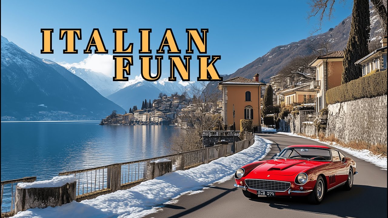 Funk Music - Lake Como Winter Drive | Italian Funk Chill Grooves