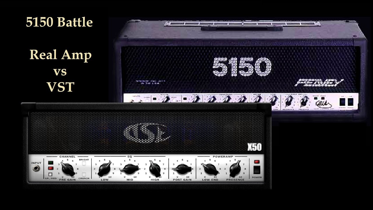Peavey 5150 ( Real amp ) VS Tse X50 ( VST )