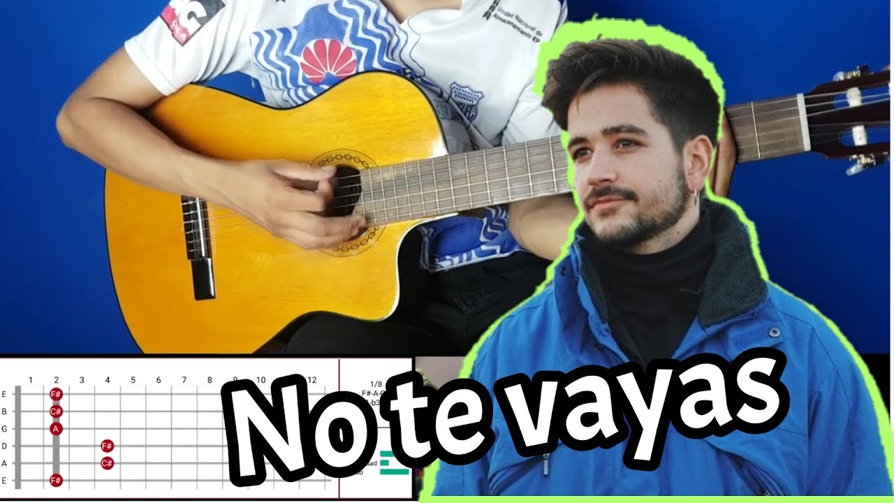 C&oacute;mo tocar No te vayas de Camilo Echeverry | Tutorial en Guitarra | Acordizate