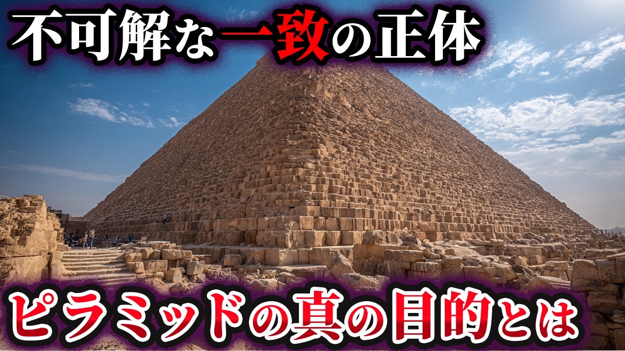 【ゆっくり解説】高度な建築技術からひも解く『ピラミッドの真の目的』と3つの謎