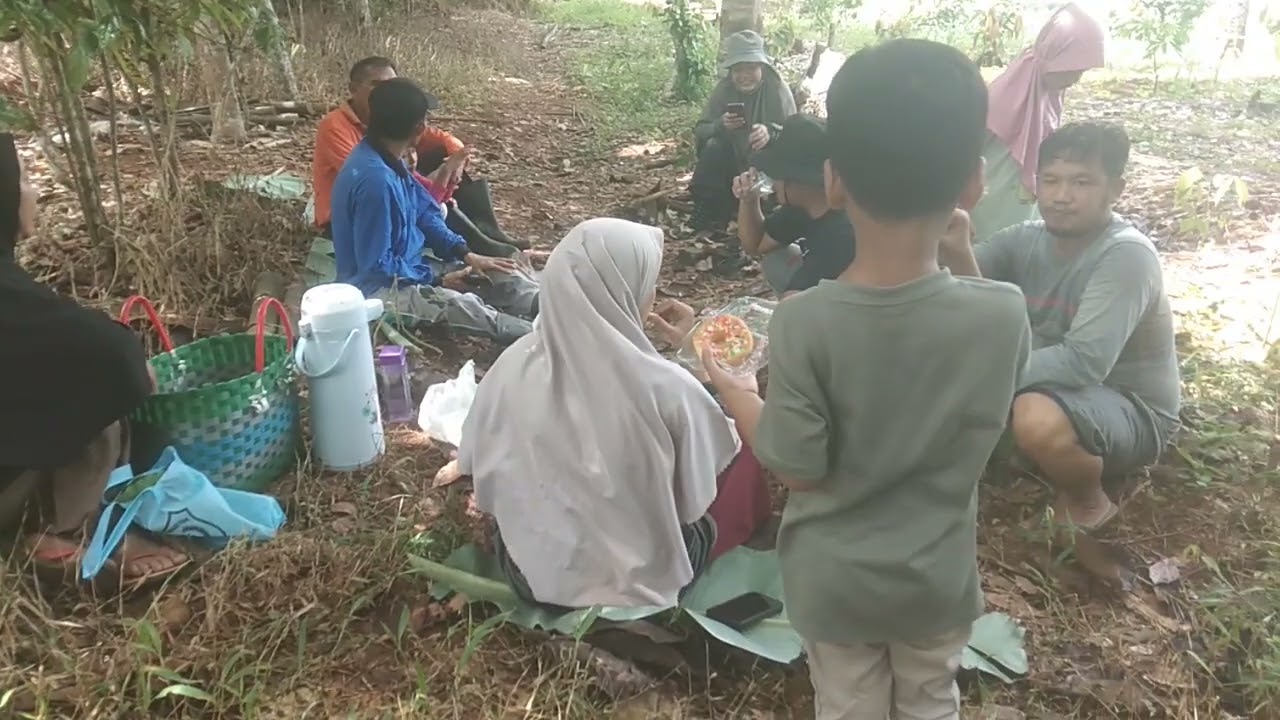 ALHAMDULILAH  BANII HJ CHURYATI PANEN RAMBUTAN DI KEBUN 212