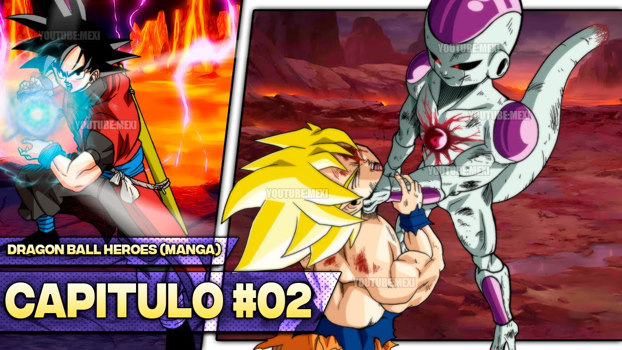Dragon Ball Heroes (Manga Oficial) - Capitulo 2 | Goku Xeno y Goku SSJ en PROBLEMAS