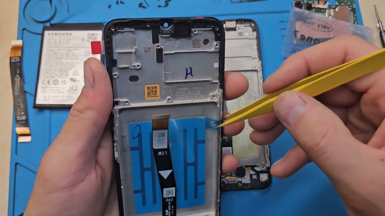 Samsung A22 5G Lcd Screen Replacement With Frame