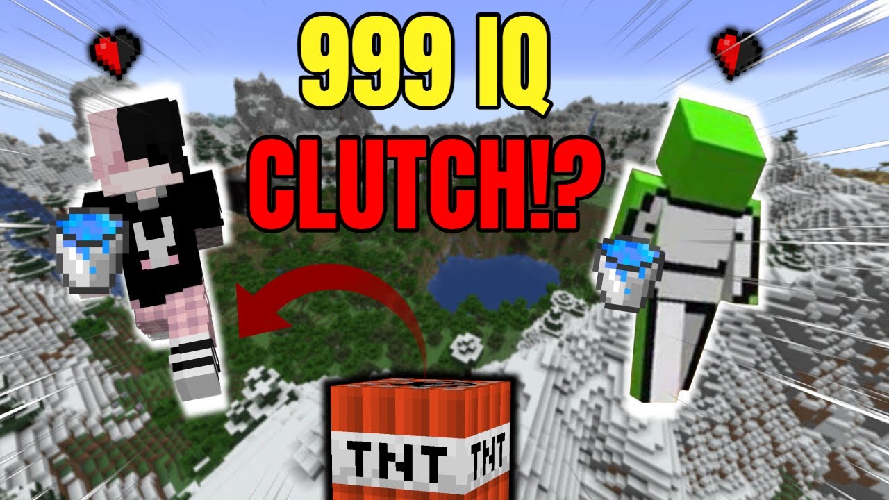 999 IQ Minecraft Player??