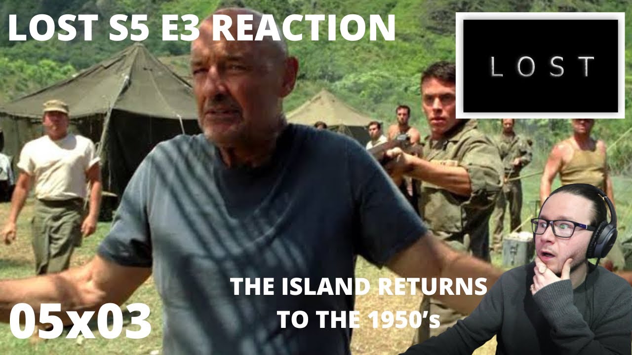 LOST S5 E3 JUGHEAD REACTION 5x3 THE CAMP GO BACK IN TIME TO 1950