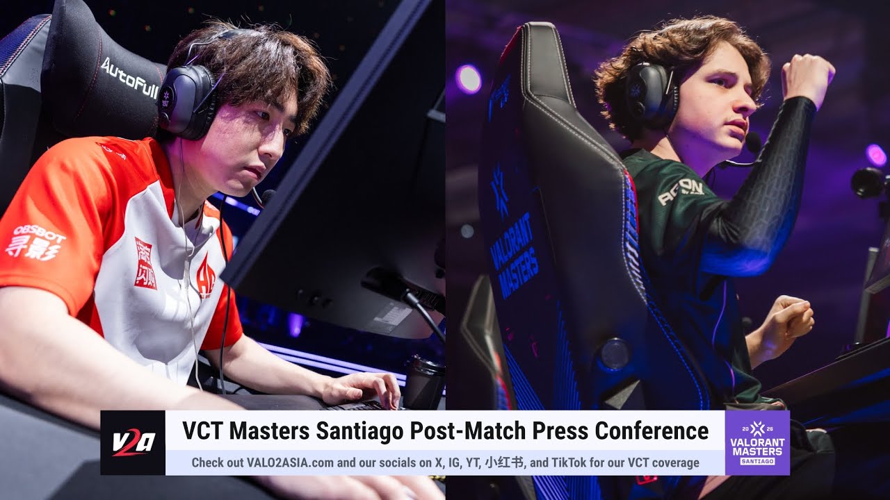 [AG & G2] Post-Match Press Conference at VALORANT Masters Santiago