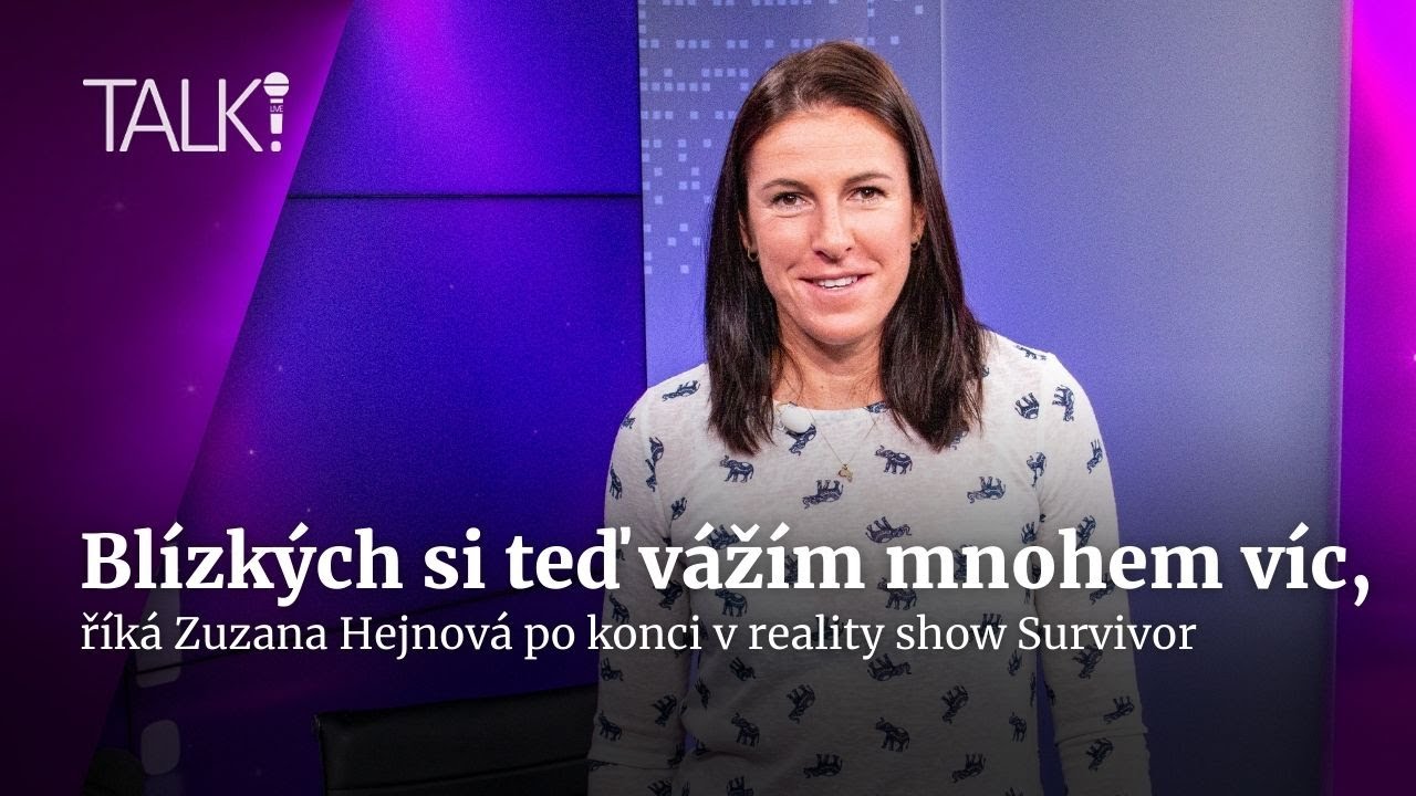 Hejnová: Člověk dokáže přežít jen s málem, být bez mobilu bylo osvobozující | TALK!