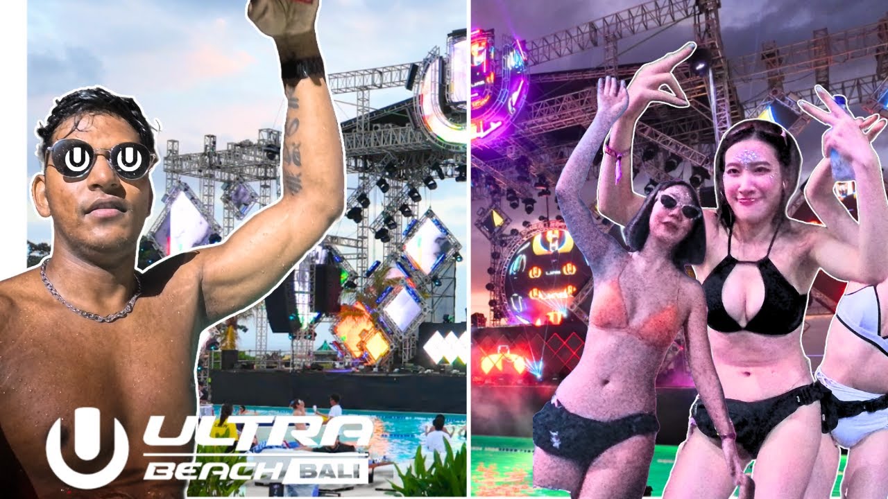 DAY 2 at ULTRA BALI 2024 | EPIC POOL PARTY // STEVE ANGELLO AFROJACK SLANDER