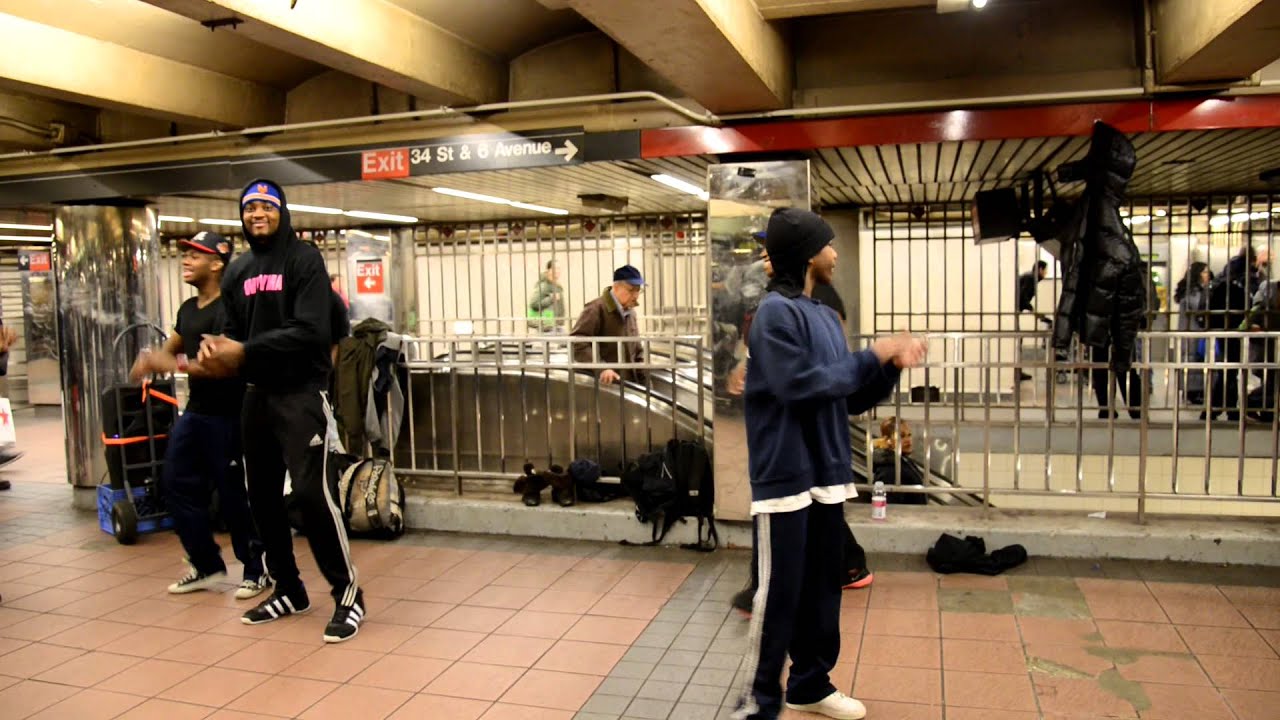 breakdance subway new york 13-02-2013