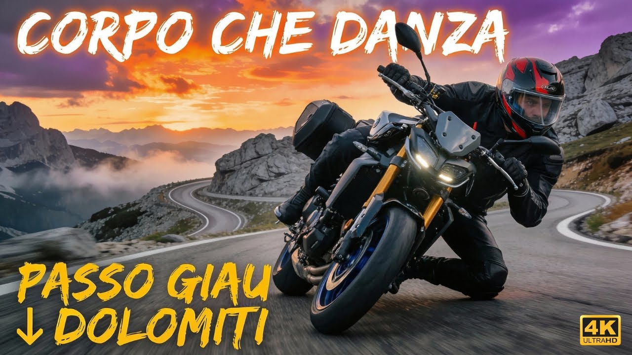 Dolomiti in moto: il mio corpo che balla tra le curve del Passo Giau
