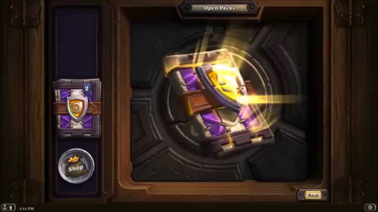 Hearthstone GT Pack Opening