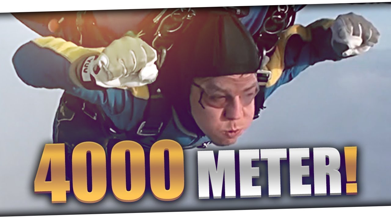Der 4000 Meter Sprung ...