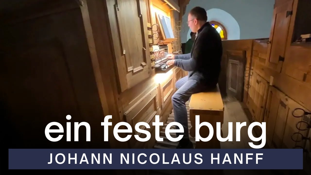 Johann Nicolaus Hanff - Ein feste Burg ist unser Gott | Lutheran Church in Ugale, Latvia