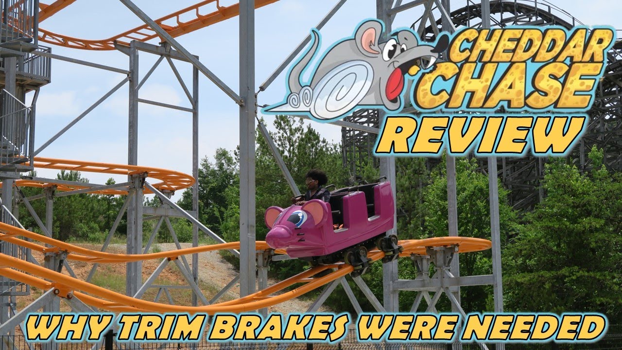 Cheddar Chase Review, Alabama Splash Adventure L&T Systems Wild Mouse | Why Trim Brakes Were Needed