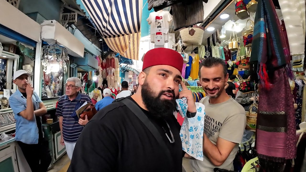 БЕЗУМНЫЙ РЫНОК В Тунисе 🇹🇳 (Медина Туниса)